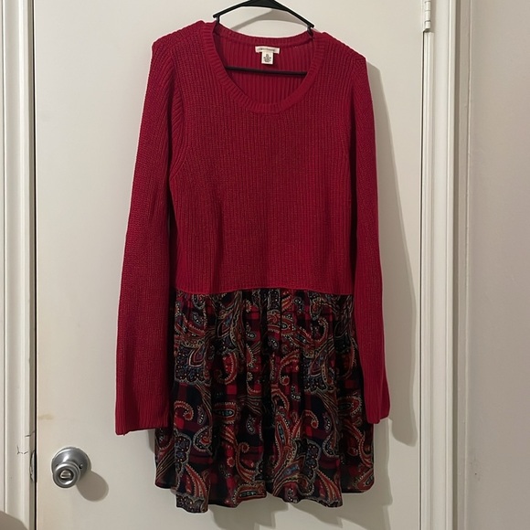 Westbound Sweater Dress Or Top Size XL Ladies Pink - Picture 1 of 3